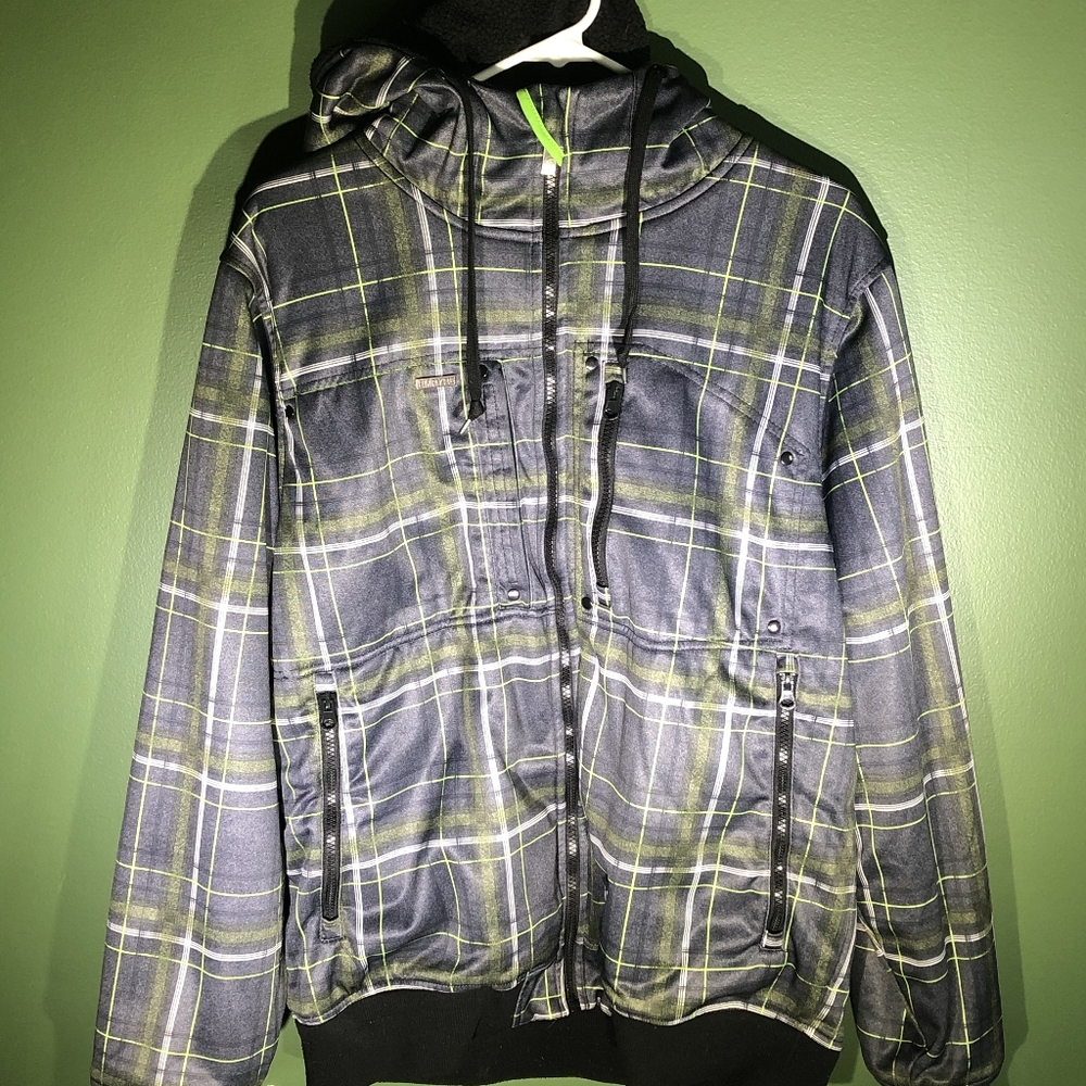 Empyre Zip Up Hooded Fleece Men's Medium